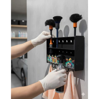Suporte De Pincel E Borrifadores Para Estética Automotiva