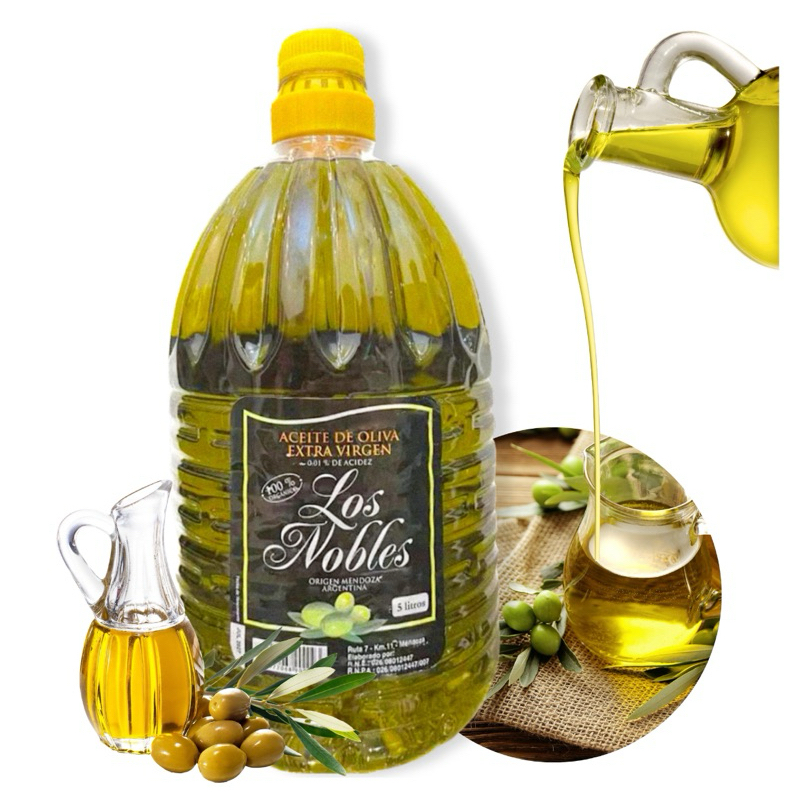 Azeite de Oliva Argentino Los Nobles 5 litros | Shopee Brasil