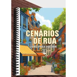 Livro de Colorir de Paisagens Urbanas em Papel Aprimorado - 25 Folhas  Bloco de Desenho para Adultos Encadernado em Oferta na Shopee