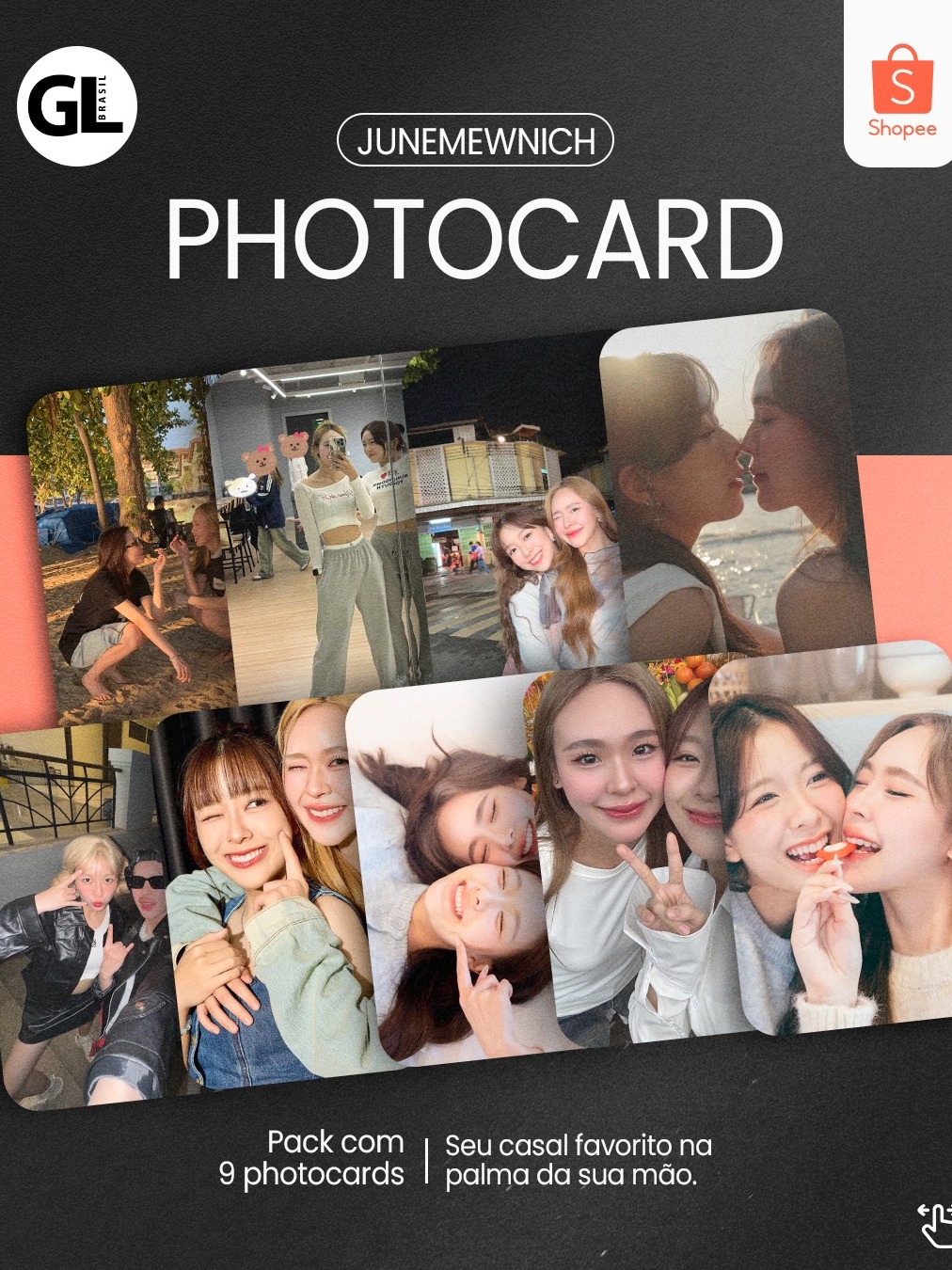 Photocards Fanmade GL June Mewnich | Shopee Brasil