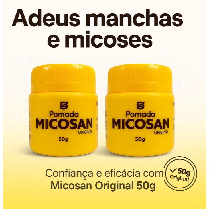 Pomadas Micosan Mikoziu P/ Clareamento de pele , Coceiras Tratamento ...
