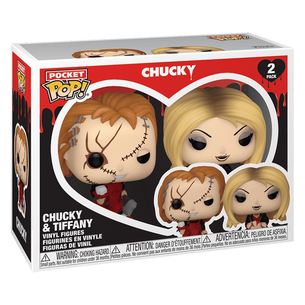 BONECO POCKET CHUCKY & TIFFANY 2 PACK ORIGINAL | Shopee Brasil