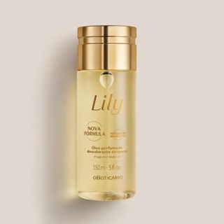 Óleo Perfumado Desodorante Corporal Lily 150ml em Oferta na Shopee