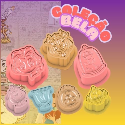 Ejetor da Doce e Brigadeiro modelo Bela e Seus Amigos