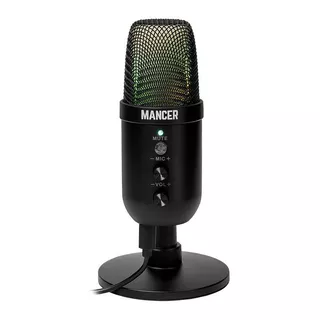 Microfone Mancer Selkie Pro, Rainbow, USB, Preto, MCR-SLKP-BL01 em Oferta na Shopee