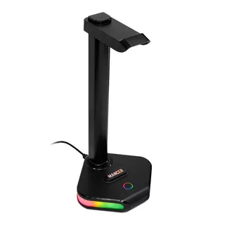 Suporte Para Headset Mancer SH20, RGB, Preto, MCR-SH20-BL01 em Oferta na Shopee