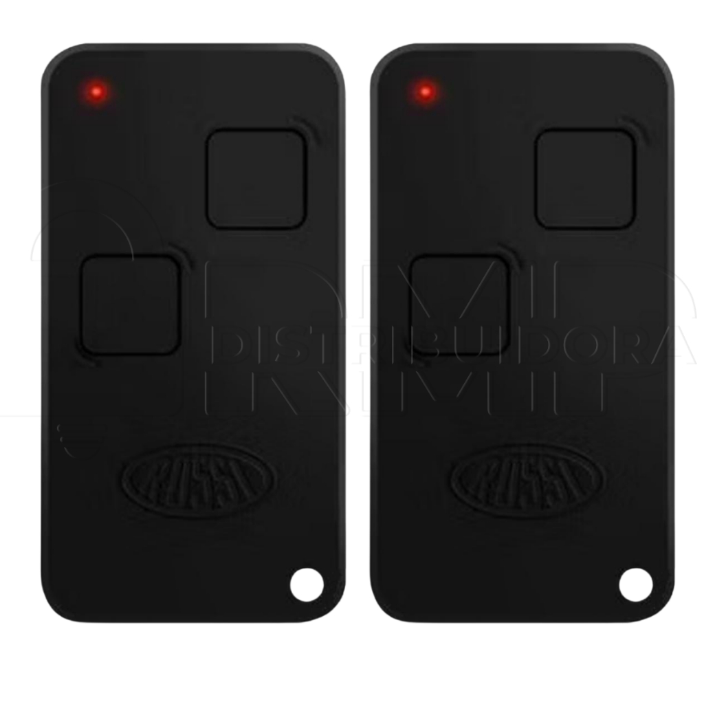 2 Kit Controles Remoto TX Rossi com Rolling Code 433MHz NTX RC ORIGINAL