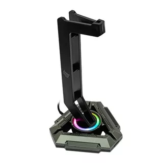 Suporte Para Headset Pichau PhantomRest, RGB, USB, Preto, PCH-PHTR-BL01 em Oferta na Shopee