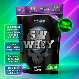 Whey Protein 5w 2 Kilos - Dark Insane - Pronta Entrega
