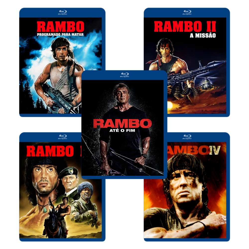 Rambo - Todos os filmes em Blu-ray Full HD | Shopee Brasil