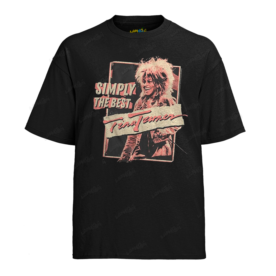 Camiseta Algodão Tina Turner Cantora Simply The Best 1 | Shopee Brasil