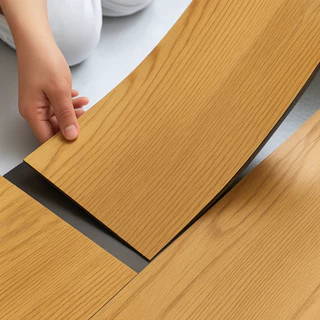Kit com 100 Peças de Piso Madeira em MDF 45x11cm - Envio Full - Premium Decoração Elegante