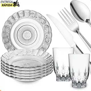 Aparelho de Jantar Quadrado 20 Peças: Onde Comprar | BuscaProdutos