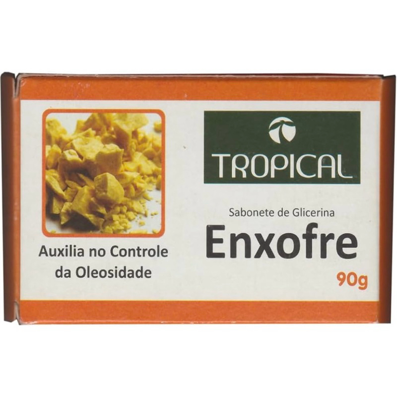 Sabonete de Enxofre Tropical 90g – Glicerinado | Antioleosidade ...