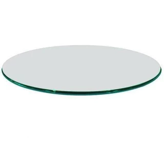 Tampo de mesa Redondo de vidro 6mm lapidado. ideal para mesa ( Bistrô), mesa de centro mesa bar, 30,40,50,60,70,80