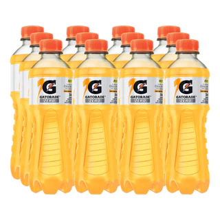 Isotônico Gatorade Zero Laranja Lima ou Frutas Silvestres Pet 350ml C/12 Unidades Cada