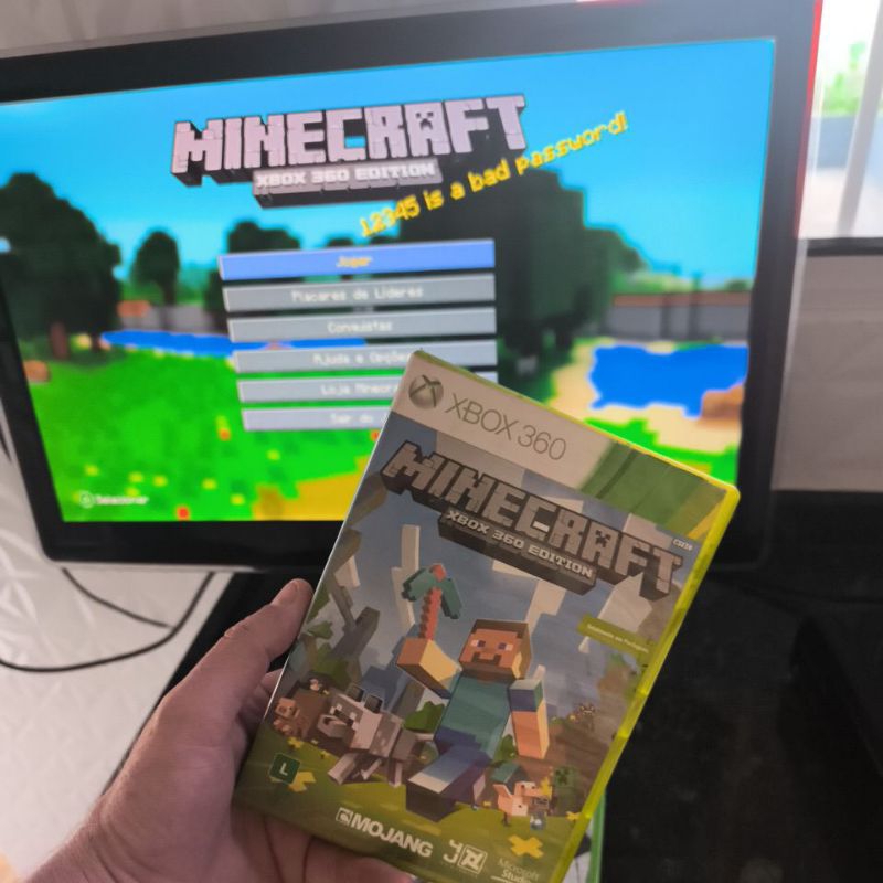 Minecraft Xbox 360 original | Shopee Brasil