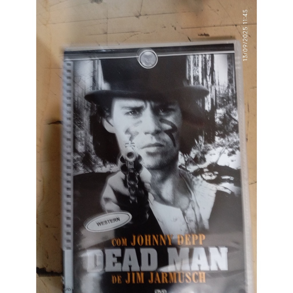 Dvd Dead Man - Johnny Depp | Shopee Brasil