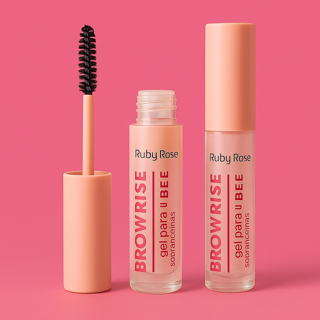 Gel para Sobrancelha Brow Rise Ruby Rose Linha Rosa | Shopee Brasil