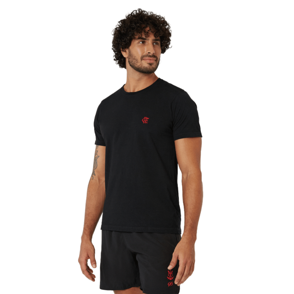 Camiseta Flamengo CRF Preta BlueMan