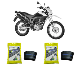 Kit Câmaras de Ar Honda Bros Aro 17 traseiro e 19 dianteiro