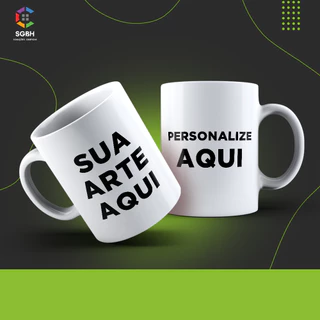 Caneca Personalizada com sua arte – Porcelana 325ml – Presente Criativo