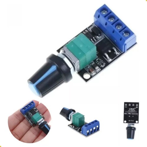 Controlador De Velocidade Para Motor Dc Pwm 5v 12v 10a