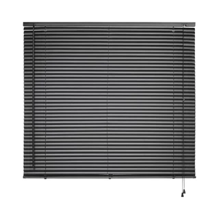 Persiana Pvc Horizontal Atlas Primafer 120x130cm Preto em Oferta na Shopee