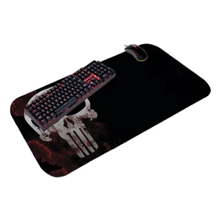 MousePad Gamer Speed Profissional Grande Estampa Punisher – Antiderrapante Alta Precisão