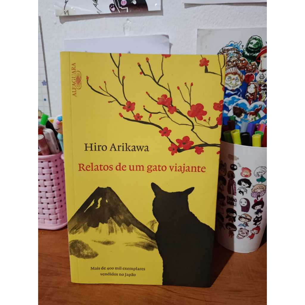 Livro Relatos de um gato viajante - Autora Hiro Arikawa | Shopee Brasil