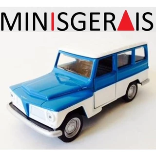 Miniatura Rural Willys - Carros nacionais - Fricção