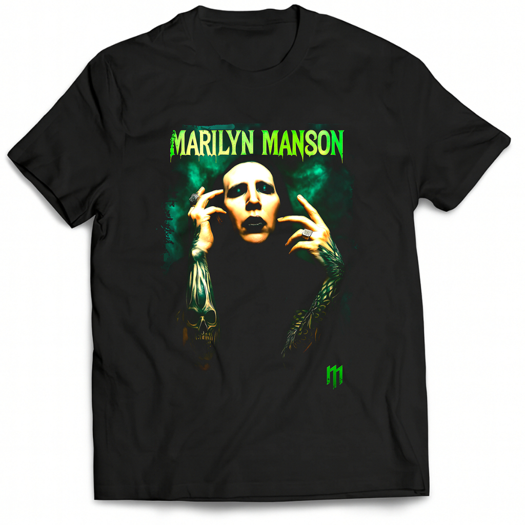 K*様 Marilyn Manson グラフィックTシャツ ブラック large Camiseta Marilyn Manson - Lithium Serigrafia