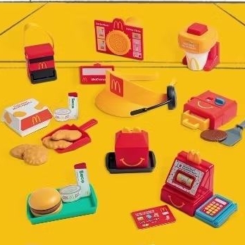 Coleção Mcdonald's brincando de mcdonald's | Shopee Brasil