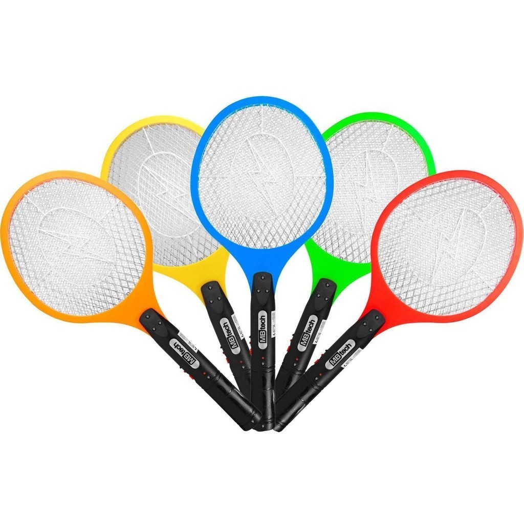 Raquete Elétrica Bivolt 110v~220v Mata Mosquito Recarregável