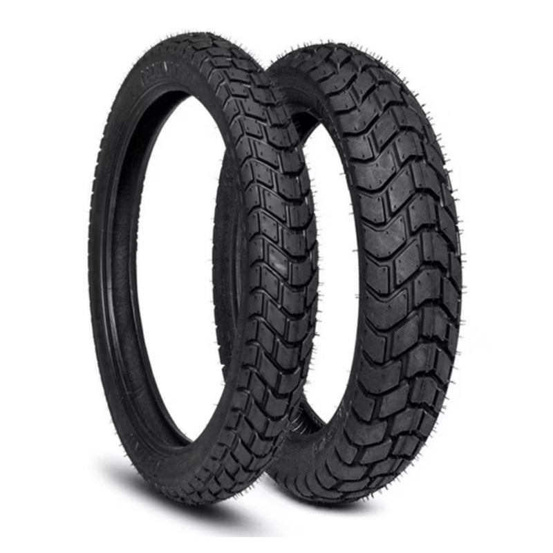 Kit Pneus 120/80-18 + 90/90-21 Para XRE 300, CB 500 F 800 GS