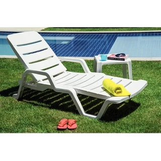 Espreguicadeira Tramontina Leblon Branca na Black Friday 2025 | BuscaProdutos