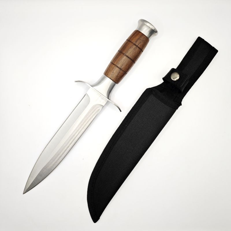 faca para Churrasco pesca aço inox cabo em madeira cm-xz3 /cm-xz4