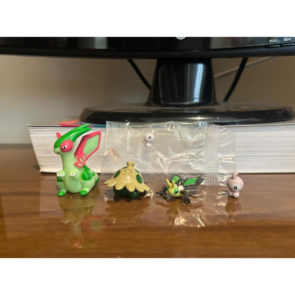 Bonecos Figure Pokemon - Vibrava, Flygon, Castform e Shroomish - Hoenn ...