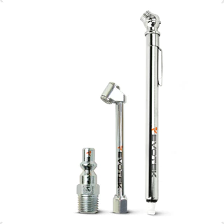 Kit Calibrador Tipo Caneta 50 Libras Portátil Com Bico Para Encher E Pneu Pino De Engate Carro Moto em Oferta na Shopee