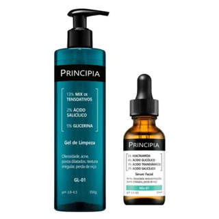 Principia Kit - Anti-acne com  MIX-01 + GL-01 em Oferta na Shopee