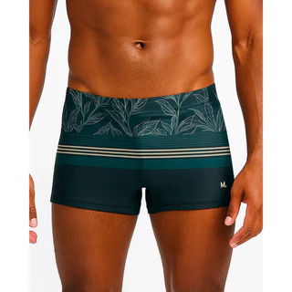 Sunga Boxer Estampado Praia Piscina Verão Mash