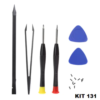 Kit Ferramentas Nintendo Switch Chaves Y 1,5 E Philips 1,5 + Alavanca + Espátulas + 8 Parafusos