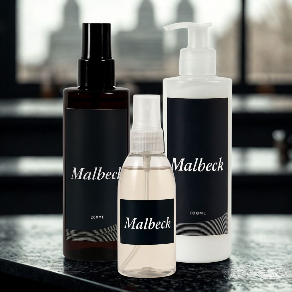 Kit Masculino Malbeck Creme Hidratante Corporal + Perfume + Body Splash ...