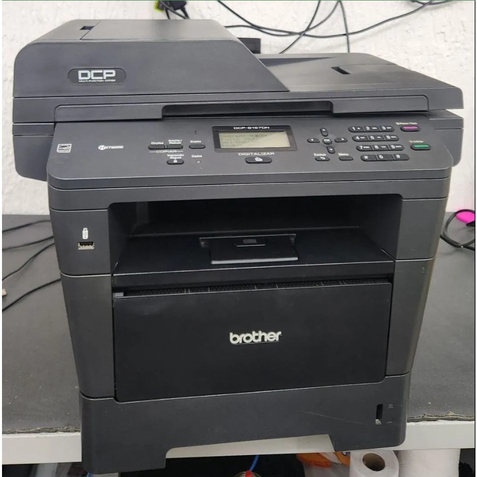 Impressora multifuncional Brother DCP 8157DN funcionando | Shopee Brasil