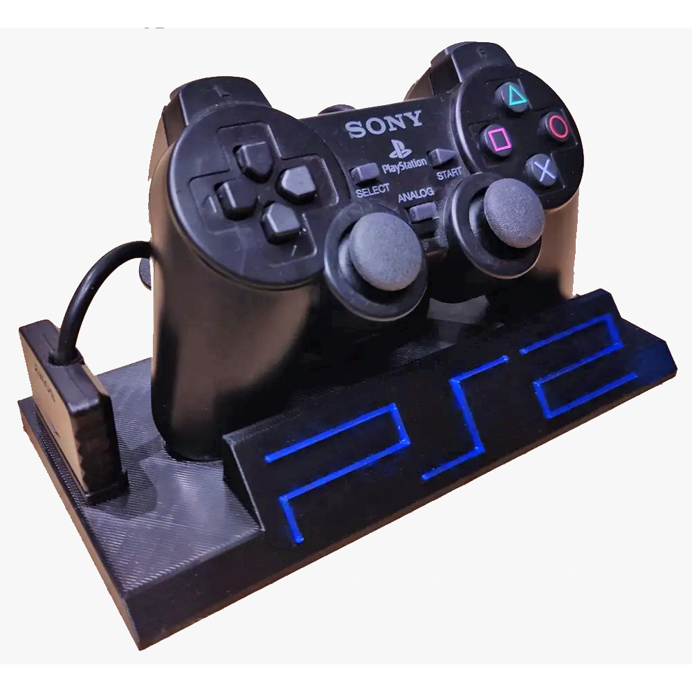 Suporte para Controle de PlayStation 2 | PS2 | Stand Base | Impressão ...