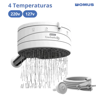 Chuveiro Ducha Enerbanho 4 Temperaturas 220v 6800w 127V 5500W Enerbras