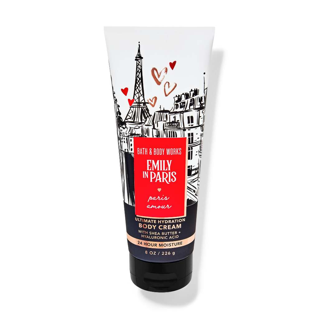 バスアンドボディーワークス　ボディークリーム　エミリーインパリス Bath & Body Works Emily In Paris Paris Amour Hidratante Corporal