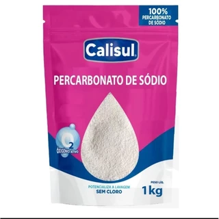 Percarbonato De Sódio Tira Manchas Branqueador Alvejante Roupas Brancas e Coloridas - Granulado 100% Puro Calisul