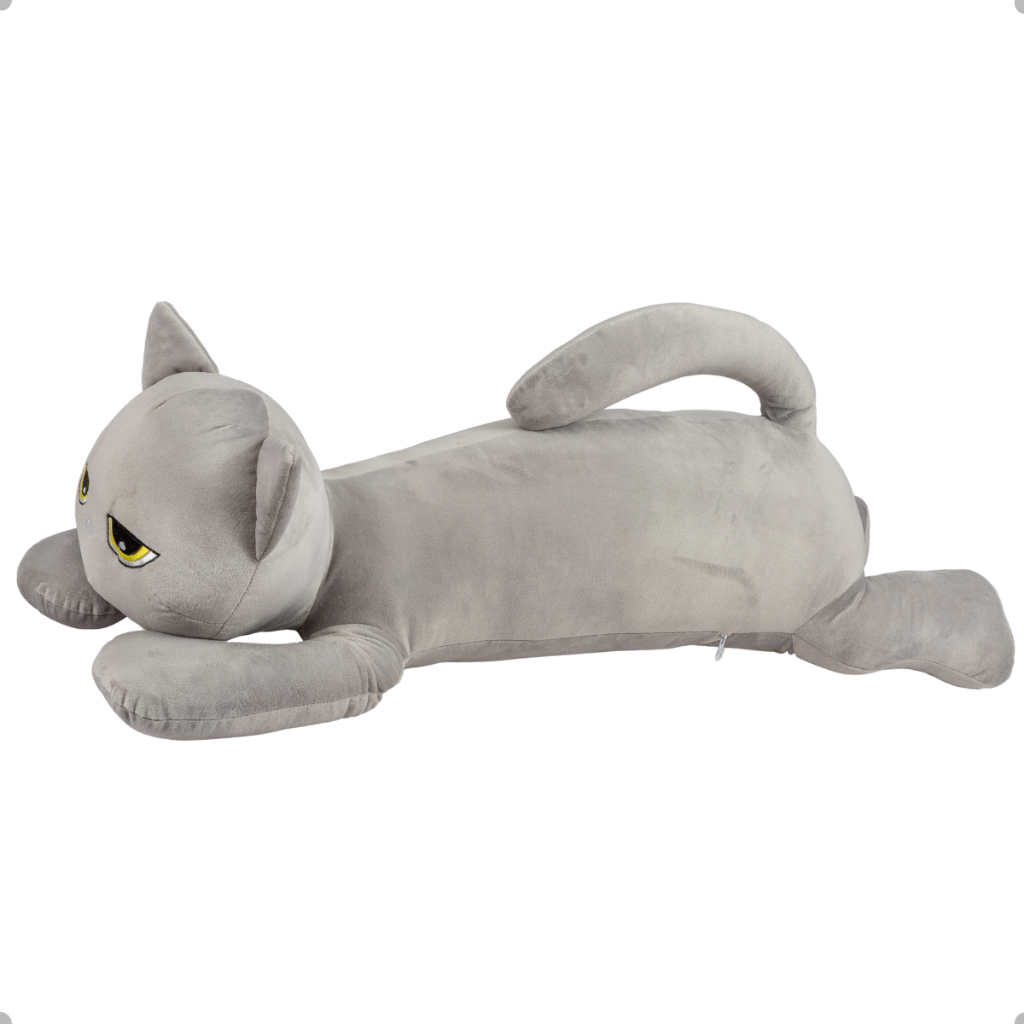 Xuxão Gato Pelúcia 1m Extra Grande Exclusivo 100% Conforto