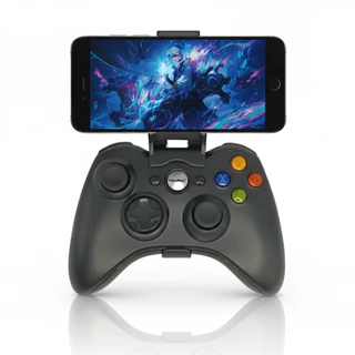 Controle Gamepad Joystick Bluetooth Universal Com suporte para Celular Tablet Android/IOS/Pc